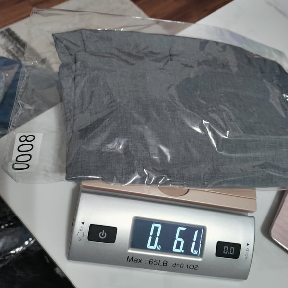 LAYER 8 Plain Men's Shorts Gray Size L 36/38 - Picture 11 of 11